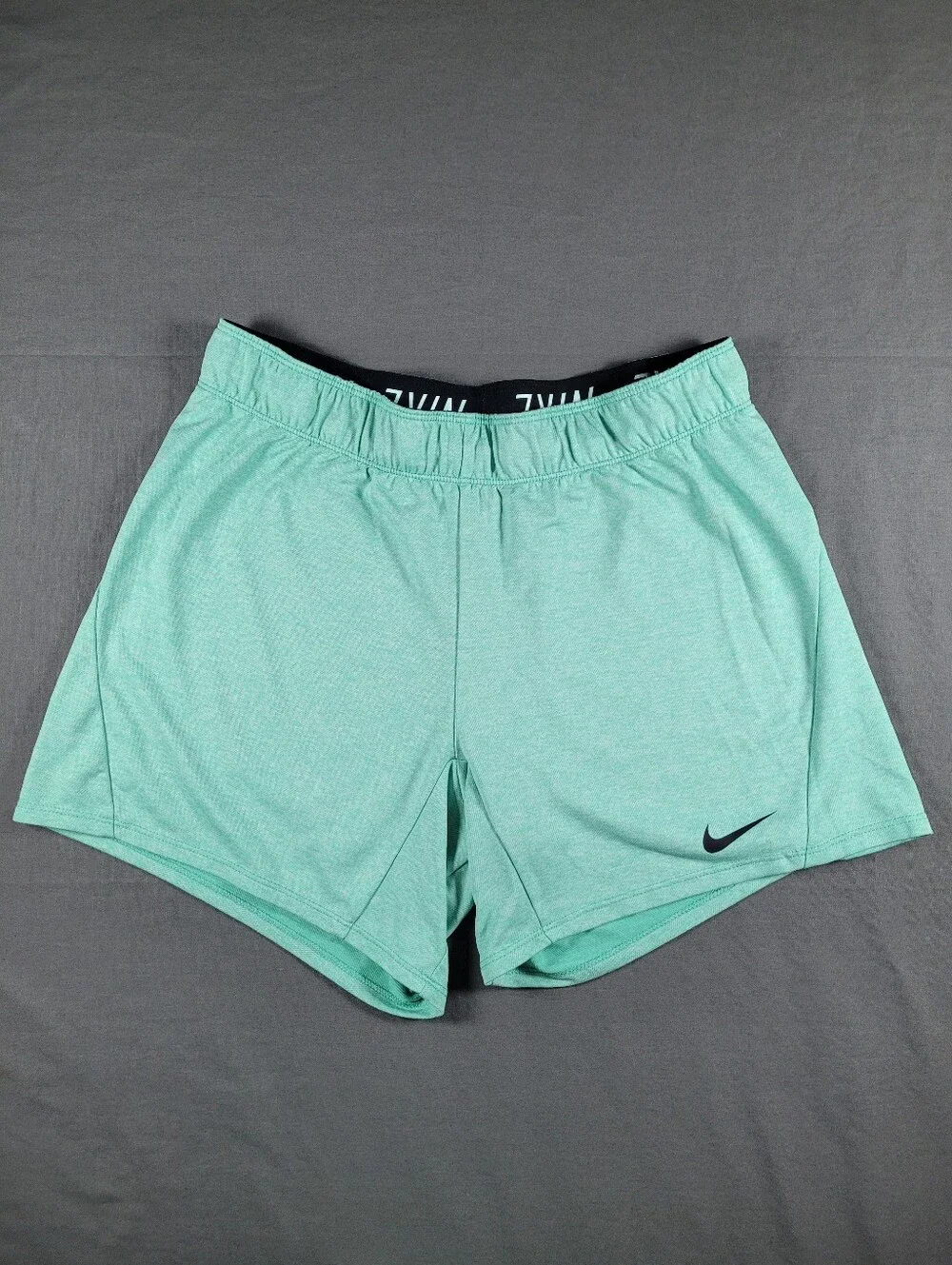 Nike Dri-FIT Mint Green Athletic Running Shorts Women's Small 5